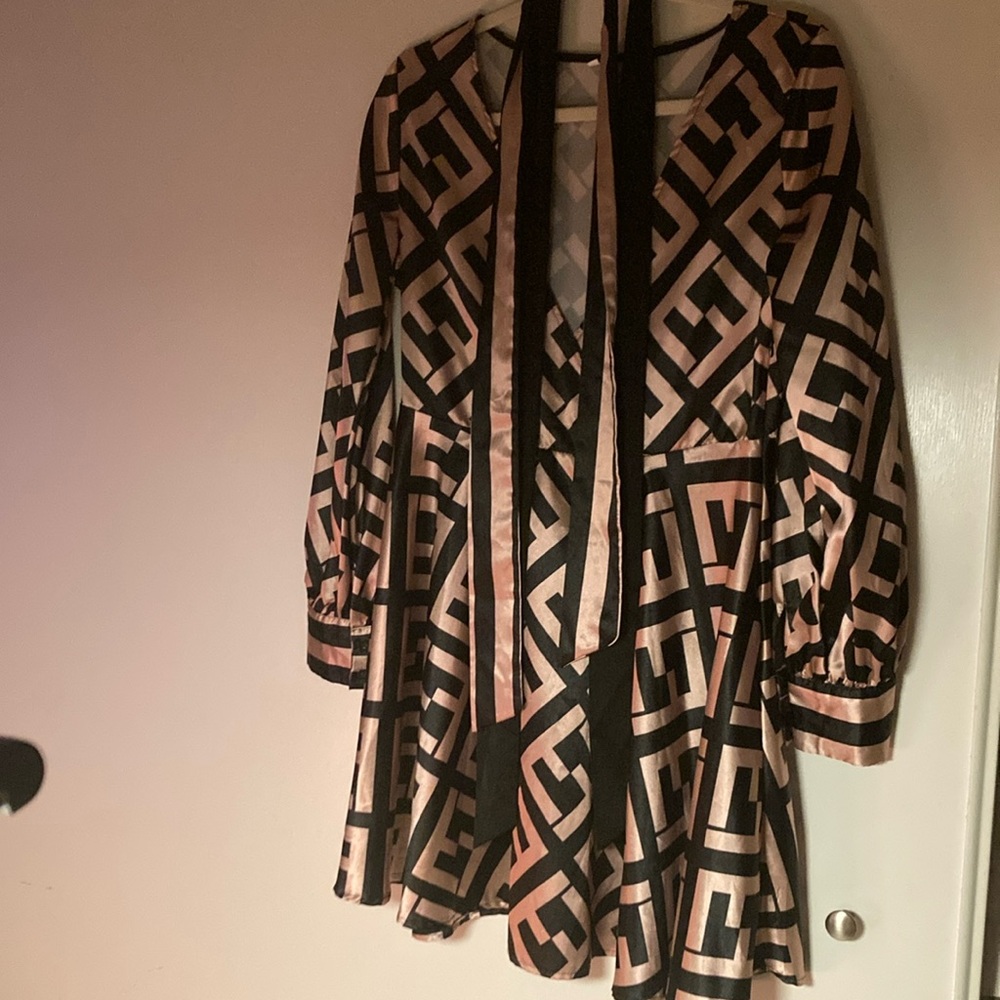 FENDI print dress